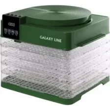 Сушилка для овощей и фруктов Galaxy GL 2630, зеленый