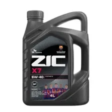 Моторное масло ZIC X7 5W-40, 4л / 162662