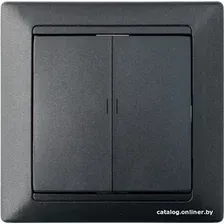 Выключатель Bylectrica С5 10-815 (графит)