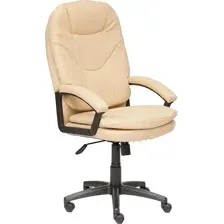 Офисное кресло TetChair Comfort LT кожзам (бежевый)