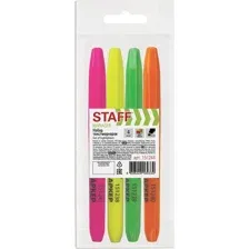 Набор текстовыделителей Staff Manager 151244 (4 шт)