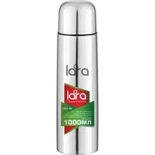Термос Lara LR04-06 1л (серебристый)