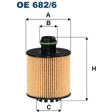 Масляный фильтр Filtron OE 682/6