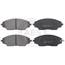 Тормозные колодки дисковые передняя ось A.B.S. 37987