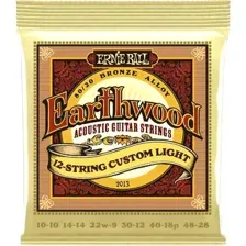 Струны для гитары Ernie Ball 2013 80/20 Custom Light 10-48