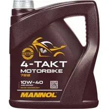 Моторное масло Mannol Motorbike 4-Takt 10W-40 4л