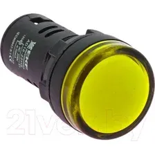Лампа сигнальная EKF AD16-22HS / LEDM-AD16-O-24 (желтый)