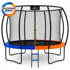 Батут AMETIST PRO Inside D374-12FT Blue/Orange