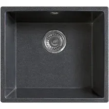 Кухонная мойка Belux Амьен АМ 4540 (черный обсидиан)