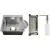 Кухонная мойка Schtoff Best Decor Silver 5050 + коландер металл K-1 Black + дозатор SD-1 Silver