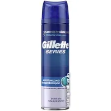 Гель для бритья Gillette Moisturizing увлажняющий с маслом какао 200 мл