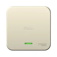 Выключатель одноклавишный наружный с подсветкой SYSTEME (SCHNEIDER) ELECTRIC Blanca молочный (BLNVA061112)