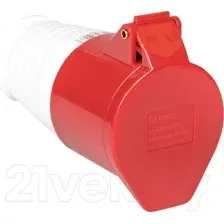 Розетка силовая EKF PROxima 215 3Р+РЕ+N 16А 380В IP44 / PS-215-16-380