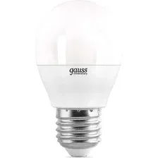 Светодиодная лампочка Gauss Elementary Globe 10W E27 4100K 53220