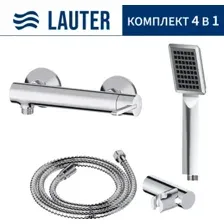 Смеситель Lauter Velvet 21СК9696С + 21СКFG80101C + 21S00103 + 21CKFS90120