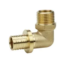 Угол с наружной резьбой Varmega Slide-fit 25x3/4", аксиальный