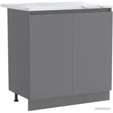 Шкаф напольный Артём-Мебель Мэри 800мм СН-114.231 (серый графит)