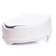 Сиденье (насадка) для унитаза BA355 (с крышкой, пластик) Heiler