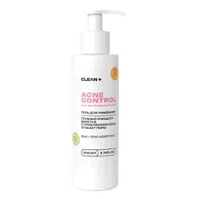 Гель для умывания CLEANPLUS акне контроль ACNE CONTROL, 200 мл