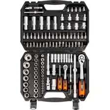 Набор инструментов 1/2" и 1/4" 110 предметов КВТ НАИ-08/110 