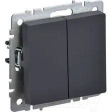 Выключатель IEK Brite BR-V20-0-10-K53 (графит)
