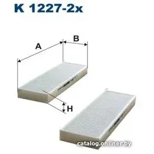 Салонный фильтр Filtron K12272x