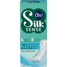 Прокладки ежедневные Ola! SILK SENSE DAILY LARGE, 20 шт