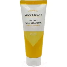 Пенка для умывания Jigott Vita Solution 12 Synergy Foam Cleansing (180мл)