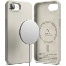 Чехол-накладка Ringke Silicone Magnetic для iPhone 17e/16e (Stone)