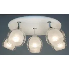 Припотолочная люстра Citilux Самба (белый/хром) [CL158161]