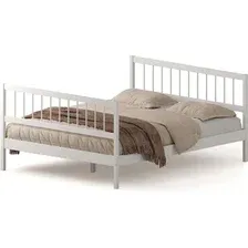 Кровать Домаклево Лето 120x190+В4+В4 (белый)