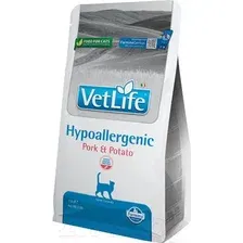 Сухой корм для кошек Farmina Vet Life Hypoallergenic Pork & Potato (гипоаллергенный с картофелем и свининой) 1.5 кг