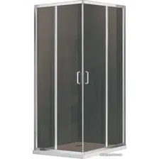 Душевой уголок Adema Glass Line Vierkant-90 (тонированное стекло)