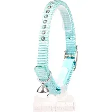 Ошейник Duvo Plus Стразы / 11157/blue