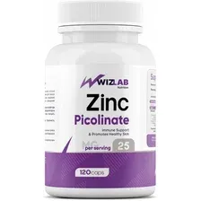 Витамин WizLab Nutrition Zinc Picolinate 25 mg