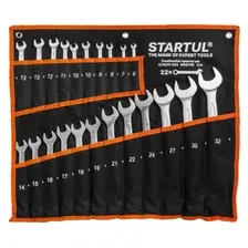 Набор ключей комбинированных 6-32 мм 22 штуки STARTUL Master