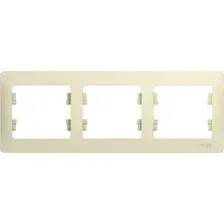 Рамка Systeme Electric Glossa GSL000203 (бежевый)
