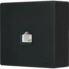 Розетка Lezard Leto 752-4200-139 (черный бархат)