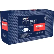 Вкладыши урологические Seni Man специальные для мужчин, Extra Plus Level 4, 15 шт