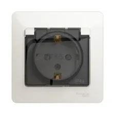 Розетка Schneider Electric Glossa GSL000648 (перламутр)