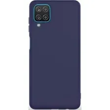 Чехол-накладка Case Matte Lux для Galaxy A12/M12 (фиолетово-синий)