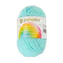 Пряжа "Пехорка. Детская новинка №73" (50 г; 200 м; айсберг)