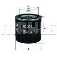 Масляный фильтр Knecht/Mahle OC236