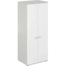 Шкаф распашной Norden 80x60x195.5 SG.825.SH.WH (серый бархат/белый)