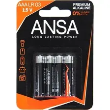 Батарейка ANSA V LR03/BL-4 AAA (4 шт)