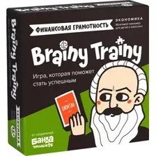 Настольная игра Brainy Trainy Финансовая грамотность. Экономика УМ267