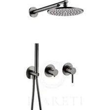 Душевая система  Filarete Roun FL1030 (Графит)