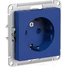 Розетка Systeme Electric AtlasDesign ATN001145 (аквамарин)