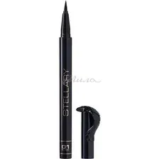 Подводка для глаз STELLARY Hypnotic Cobra eyeliner фетровая, тон 01 Черный