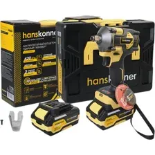 Гайковерт Hanskonner HCD20420BLC (с 1-им АКБ, кейс)